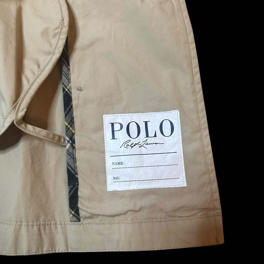 Ralph Lauren Hooded Trench Coat - girls size 6 - Picture 7 of 10